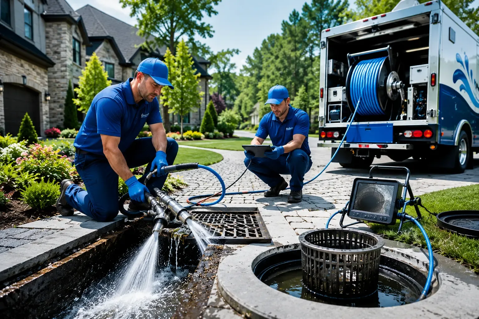 Local outdoor drain cleaning professionals in Red Bank, NJ